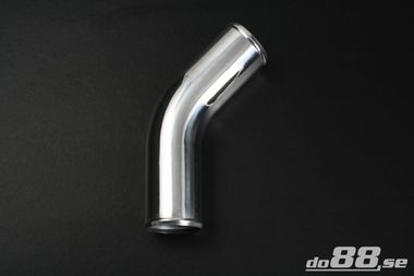 Aluminium pipe 45 degree 3'' (76mm)