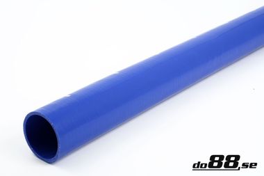 Silikoniletku Suora Sininen 2,875'' (73mm)