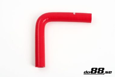 Silicone Hose Red 90 degree 0,875'' (22mm)