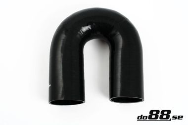 Silicone Hose Black 180 degree 3'' (76mm)