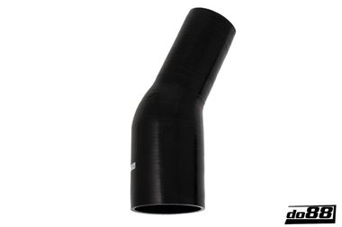 Silicone Hose Black 25 degree 3 - 3,5'' (76 - 89mm)