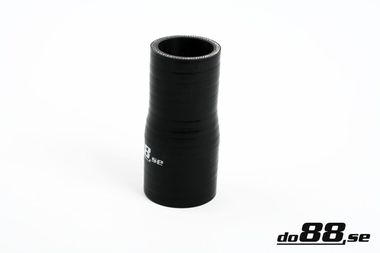 Silicone Hose Black 0,875 - 1,5'' (22-38mm)