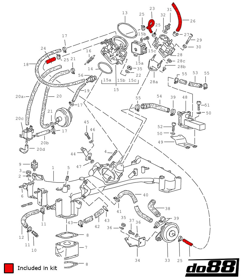 Porsche 930 Turbo Vacuum hoses | Porsche - By vehicle ... volvo v70 vacuum hose diagram 