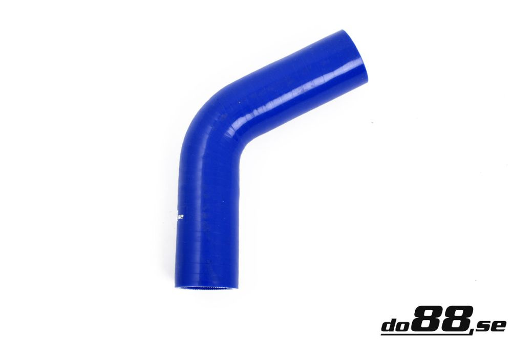 Silicone Hose Blue 60 degree 1,5\'\' (38mm) in the group Silicone hose / hoses / Silicone hose Blue / Elbows / 60 degree at do88 AB (B60G38)