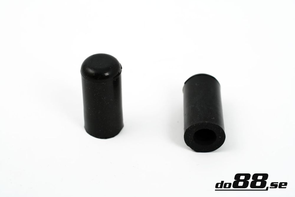 Siliconecap 6mm Black in the group Hose accessories / Silicone caps at do88 AB (CAP6S)