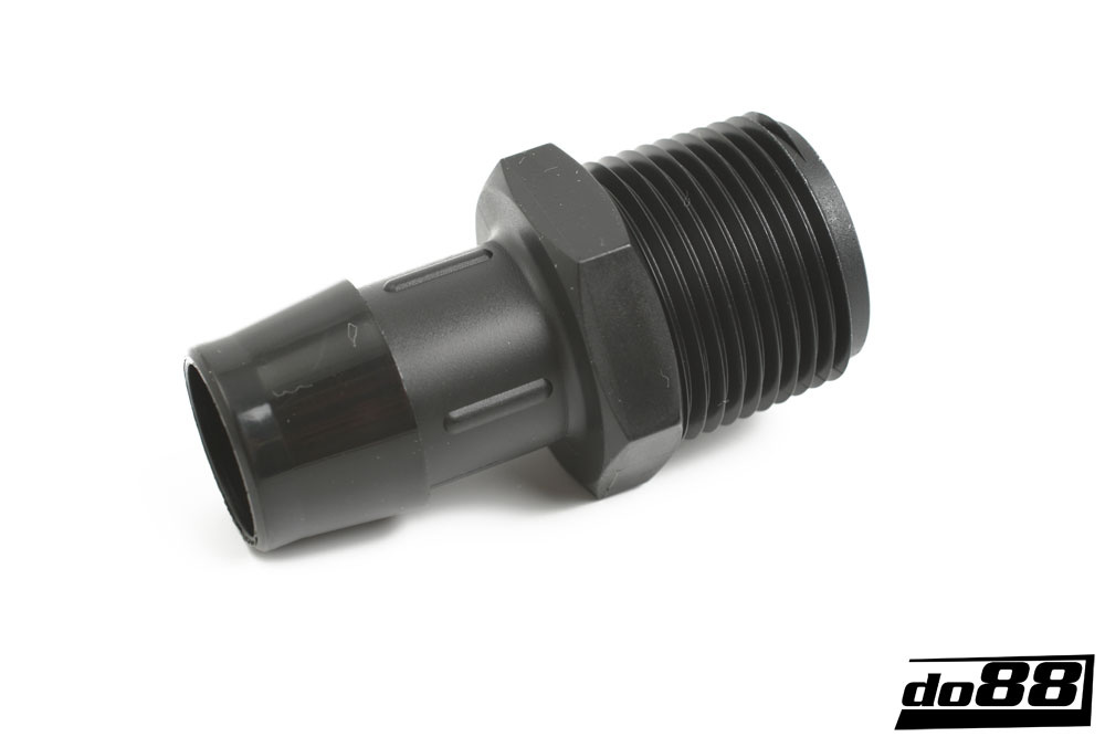 Straight Coupler 19mm 3/4\'\'-14 NPT in the group Hose accessories / Plastic hose fittings / Connection NPT thread at do88 AB (NC-19-NPT6)