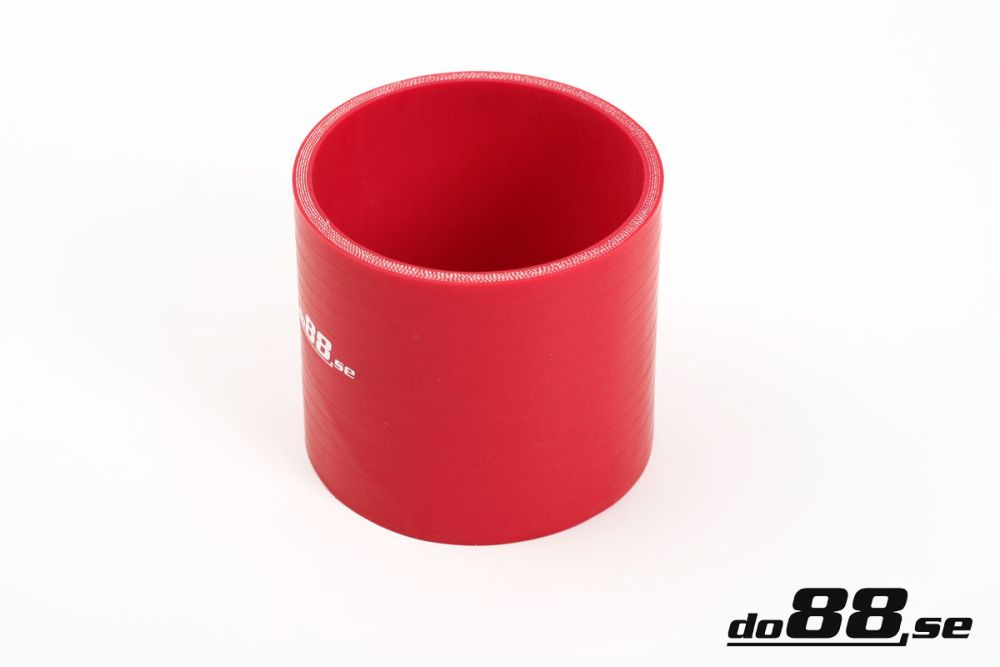 Silicone Hose Red Coupler 4\'\' (102mm) in the group Silicone hose / hoses / Silicone hose Red / Straight 10cm at do88 AB (RC102)
