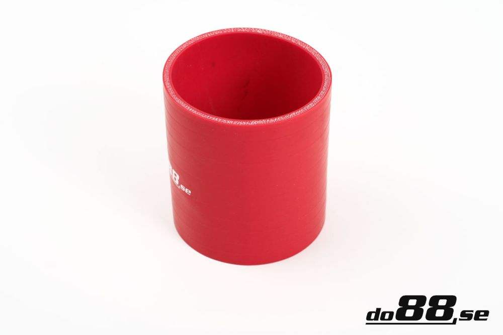 Silicone Hose Red Coupler 3,125\'\' (80mm) in the group Silicone hose / hoses / Silicone hose Red / Straight 10cm at do88 AB (RC80)