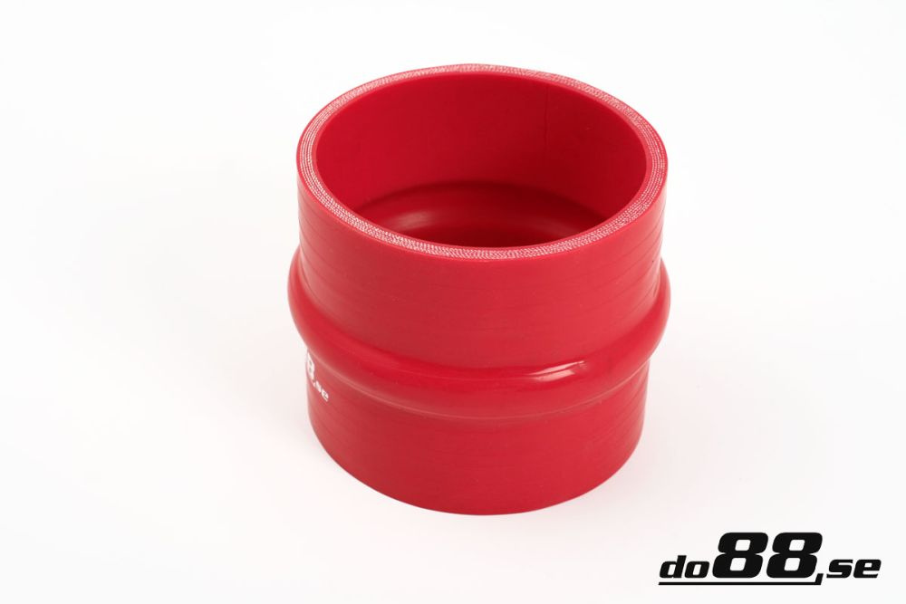 Silicone Hose Red Hump 4\'\' (102mm) in the group Silicone hose / hoses / Silicone hose Red / Hump at do88 AB (RH102)