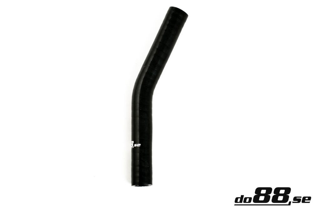 Silicone Hose Black 25 degree 0,75\'\' (19mm) in the group Silicone hose / hoses / Silicone hose Black / Elbows / 25 degree at do88 AB (SB25G19)