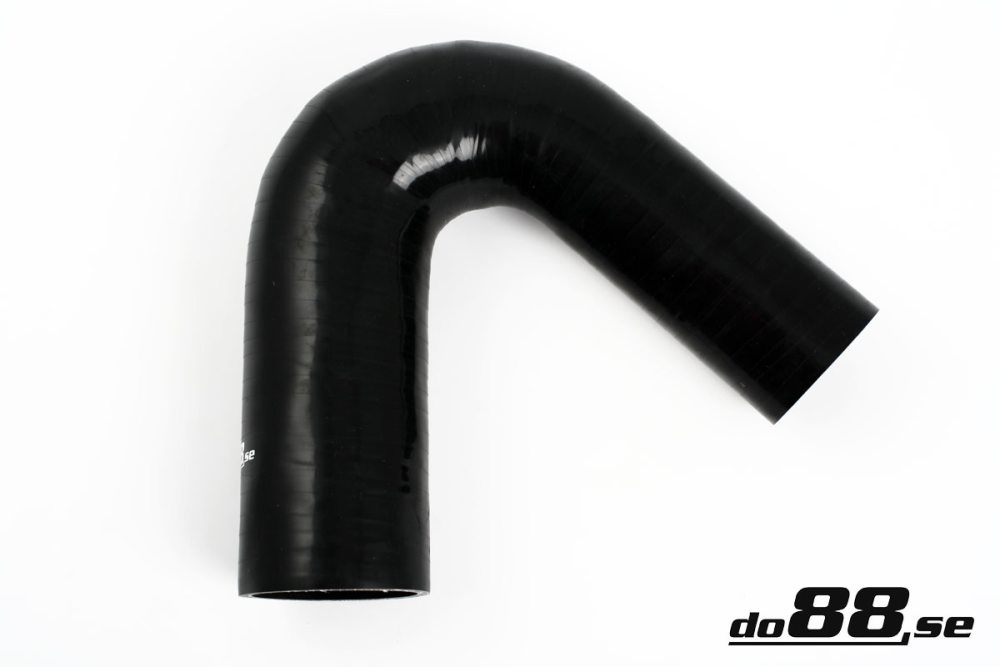 Silicone Hose Black 135 degree 2 - 2,75\'\' (51-70mm) in the group Silicone hose / hoses / Silicone hose Black / Reducing elbow / 135 degree at do88 AB (SBR135G51-70)