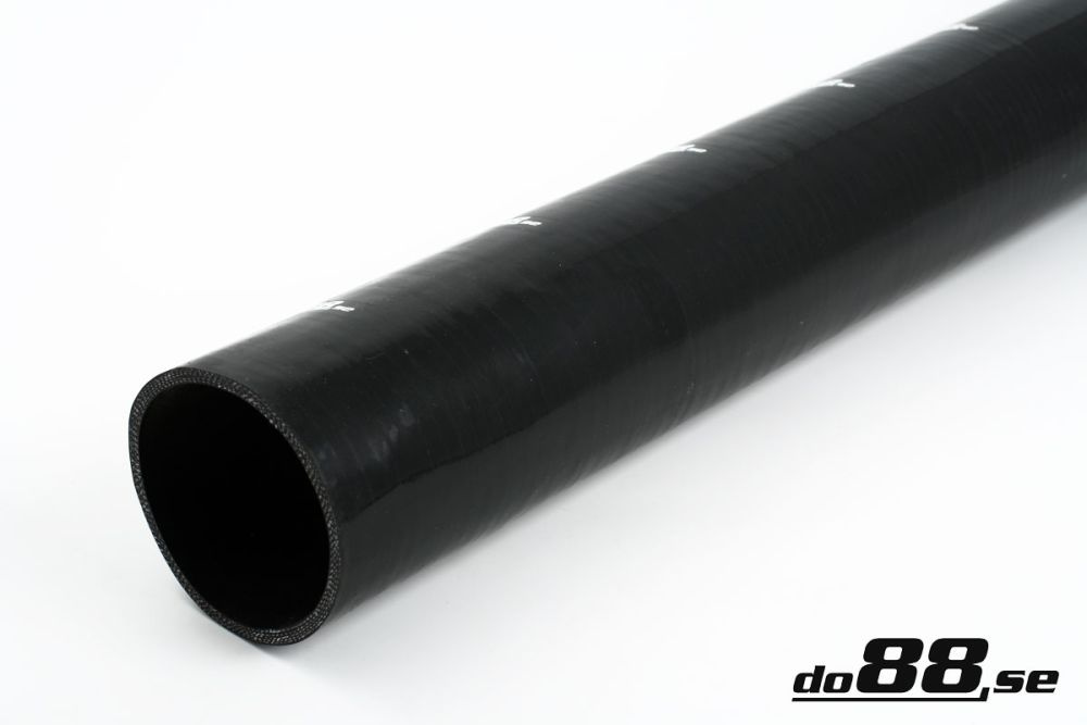 Silicone Hose Black straight length 4\'\' (102mm) in the group Silicone hose / hoses / Silicone hose Black / Straight 20-100cm at do88 AB (SL102)
