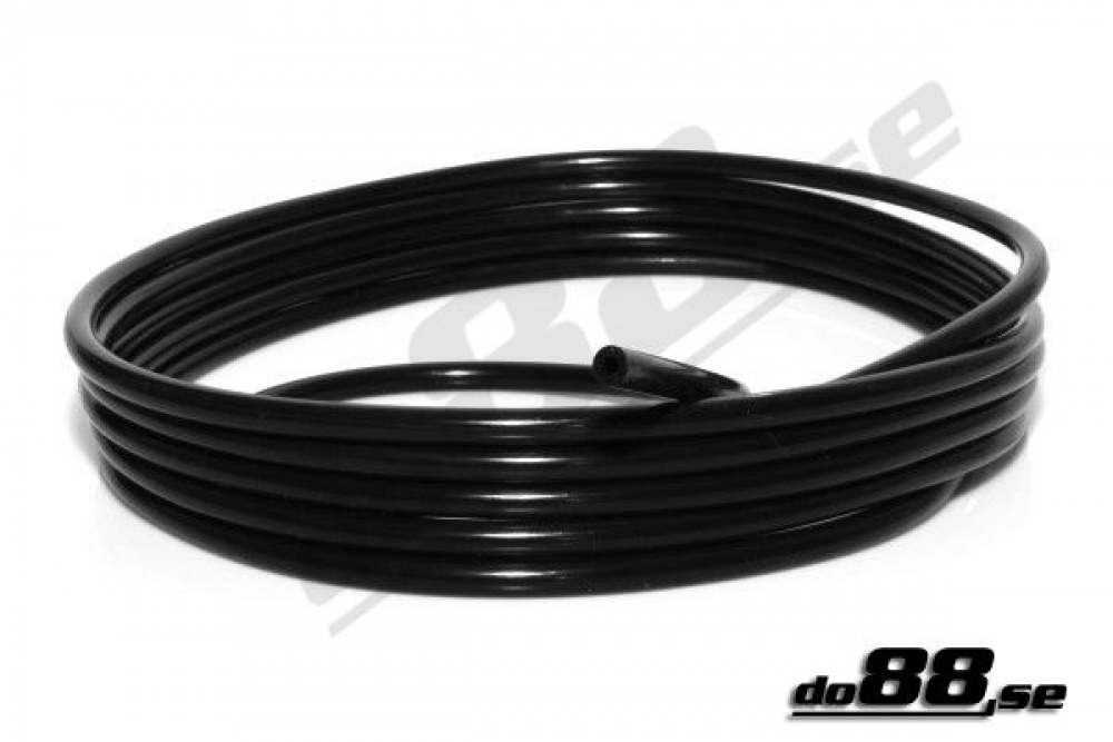 Vacuumhose Black 3mm in the group Silicone hose / hoses / Silicone hose Black / Vacuum hose at do88 AB (SV3x2)