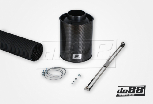 BMC CDA Carbon Dynamic Airbox, Карбон, під'єднання 100 мм, довжина 224 мм
