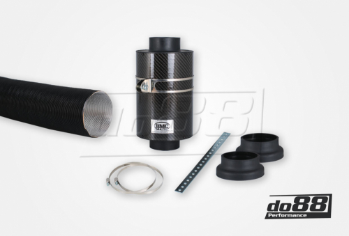 BMC CDA Carbon Dynamic Airbox, Карбон, під'єднання 70 мм, довжина 185 мм