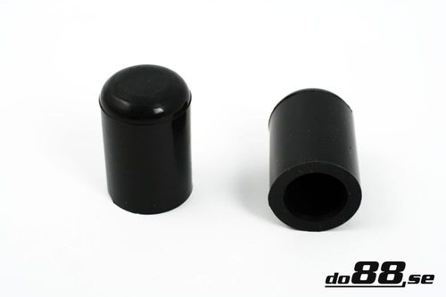 Siliconecap 16mm Black in the group Hose accessories / Silicone caps at do88 AB (CAP16S)