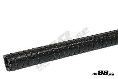 Black Silicone Hose Flexible 15 mm, 4 Meter