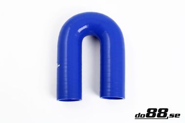 Silicone Hose Blue 180 degree 1,375'' (35mm)