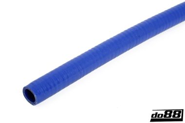 Silikonslang Blå Flexibel slät 1,0'' (25mm)