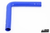 Silicone Hose Blue 90 degree long leg 2,25'' (57mm)