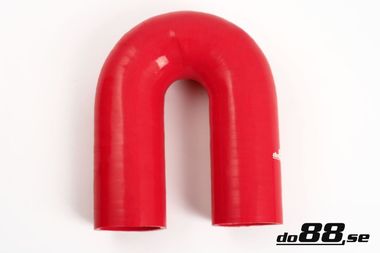 Silicone Hose Red 180 degree 2,375'' (60mm)