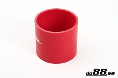 Silikonslang Röd Koppling 4,5´´ (114mm)