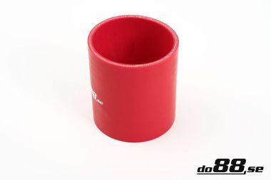 Silikonslang Röd Koppling 3,25'' (83mm)