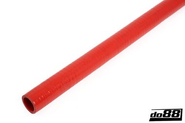 Silikonslang Röd Flexibel slät 1,625'' (41mm)