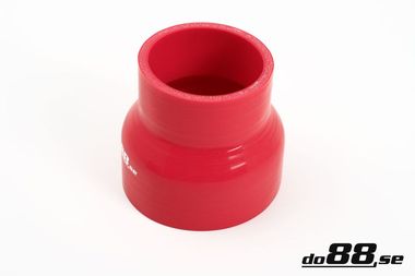 Silicone Hose Red Reducer 3 - 4'' (76-102mm)