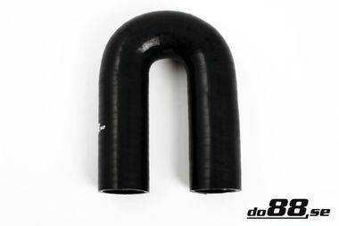 Silicone Hose Black 180 degree 1,5'' (38mm)