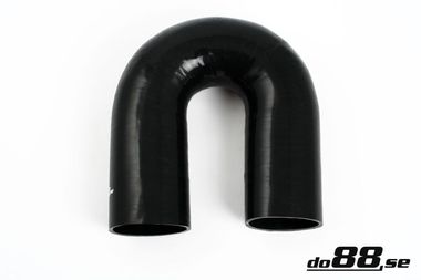 Silicone Hose Black 180 degree 3,125'' (80mm)