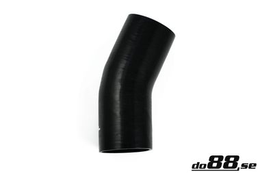 Silicone Hose Black 25 degree 4,5'' (114,5mm)