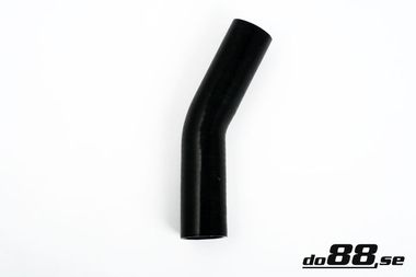 Silicone Hose Black 25 degree 1'' (25mm)