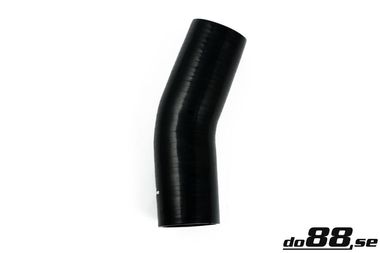 Silicone Hose Black 25 degree 3'' (76mm)