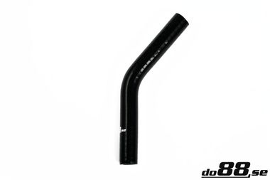 Silicone Hose Black 45 degree 0,43'' (11mm)