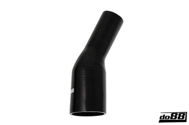 Silicone Hose Black 25 degree 2,25 - 2,75'' (57 - 70mm)