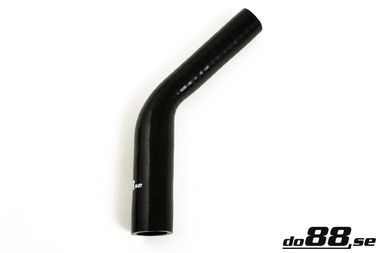 Silicone Hose Black 45 degree 0,625 - 1'' (16-25mm)