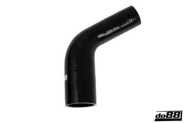 Silicone Hose Black 60 degree 0,625 - 1'' (16-25mm)