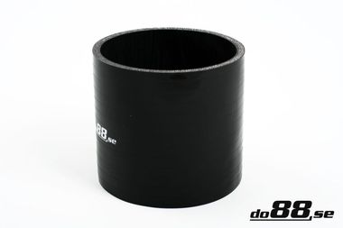 Silicone Hose Black Coupler 4'' (102mm)