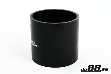 Silicone Hose Black Coupler 4,5'' (114mm)