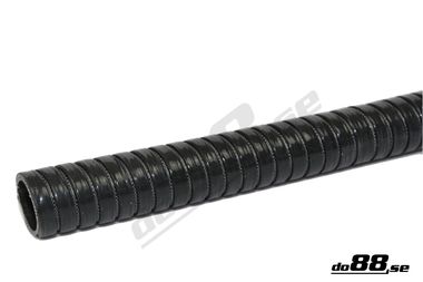 Silicone Hose Black Flexible 1,375'' (35mm), 4 Meter