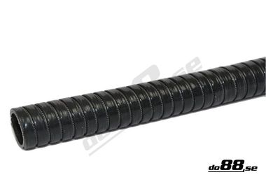 Silicone Hose Black Flexible 1,375'' (35mm)