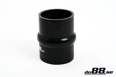 Silicone Hose Black Hump 3'' (76mm)