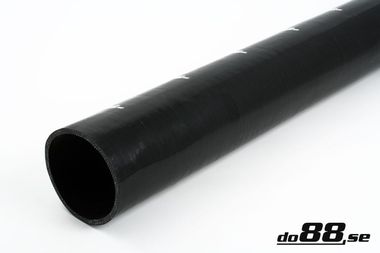 Silicone Hose Black straight length 4'' (102mm)