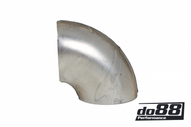 Exhaust pipe steel short elbow 90 degree 3'' (76mm)