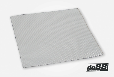 Aluminum heat shield 25x25cm