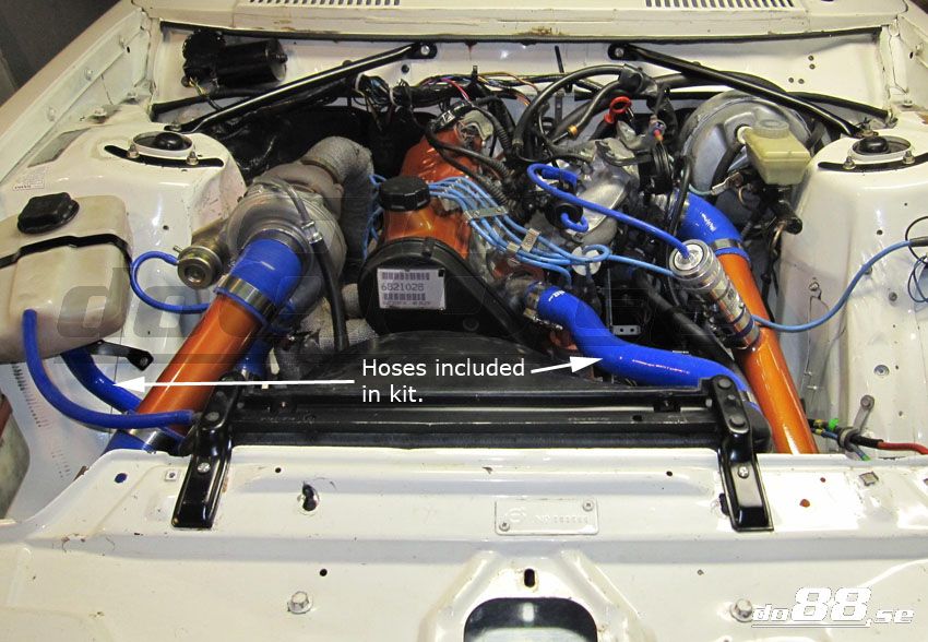 Volvo 240 Coolant hoses 240 Volvo Hose kits from do88.s