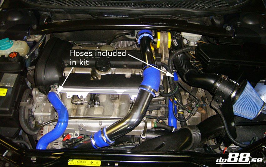 Volvo V70N/S60 0208 Coolant hoses V70N / S60 Volvo Hose