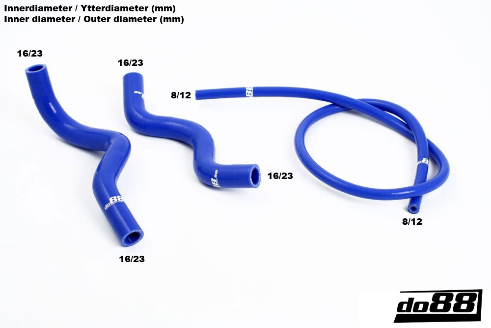 Volvo 240 Coolant hoses complement 240 Volvo Hose kits