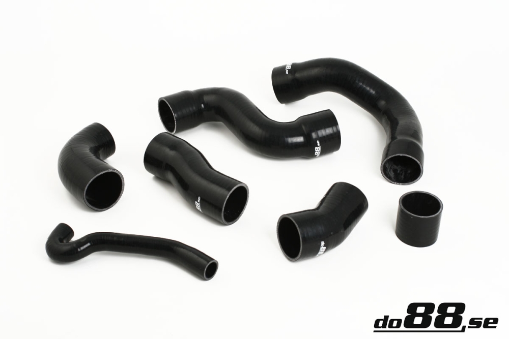 AUDI TT BAM AMK APY APX SILICONE LOWER INTERCOOLER PIPES Black